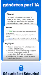 Summary: Prise de notes par IA screenshot