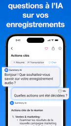 Summary: Prise de notes par IA screenshot