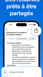 Summary: Prise de notes par IA screenshot