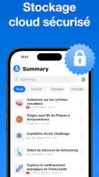 Summary: Prise de notes par IA screenshot