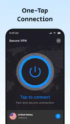 Suojattu VPN-välityspalvelin screenshot