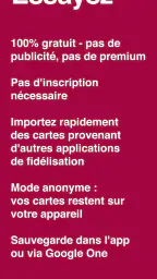 SuperCards: Carte de Fidélité screenshot