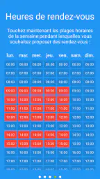 Système de réservation screenshot