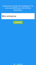 Système de réservation screenshot