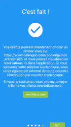 Système de réservation screenshot