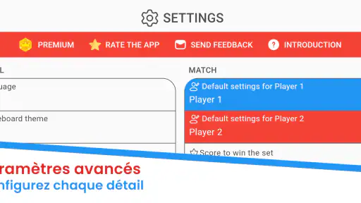 Tableau De Score – Suivi screenshot