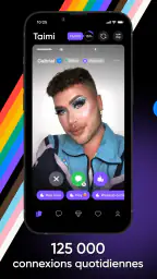 Taimi: Rencontres LGBTQ+, Chat screenshot