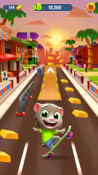 Talking Tom: Course à l'or screenshot