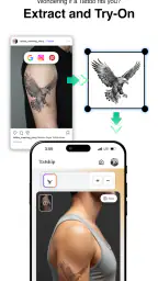 Tatship: Tattoo Design Try On screenshot