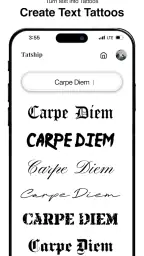 Tatship: Tattoo Design Try On screenshot