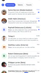 Tchap screenshot