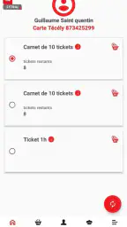 TCL E-Ticket screenshot