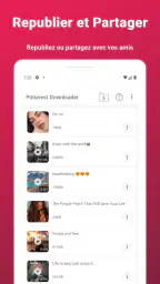 Téléchargement Vidéo Pinterest screenshot
