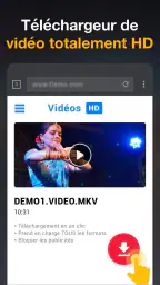 Téléchargeur de Vidéos HD screenshot