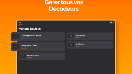 Telecommande TV pour Orange screenshot