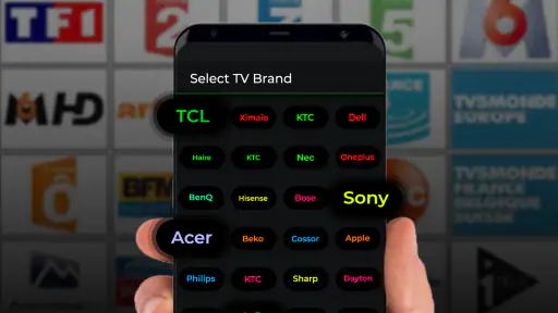 Telecommande universelle tv screenshot