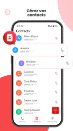 Téléphon Dialer & Enregistreur screenshot