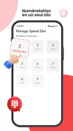 Téléphon Dialer & Enregistreur screenshot