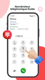 Téléphon Dialer & Enregistreur screenshot