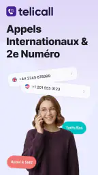 Telicall: 2e Numéro & Appels screenshot