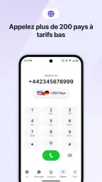 Telicall: 2e Numéro & Appels screenshot