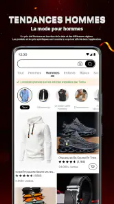 Temu : Achats et Mode en Ligne screenshot