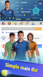 Tennis rising star screenshot