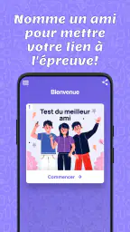Test BFF - Quiz pour les Amis screenshot