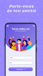 Test BFF - Quiz pour les Amis screenshot