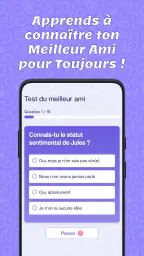 Test BFF - Quiz pour les Amis screenshot