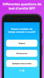 Test d'amitié screenshot