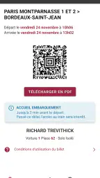 TGV INOUI PRO screenshot