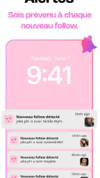 The Ick: Recent Follow Tracker screenshot