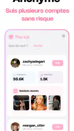 The Ick: Recent Follow Tracker screenshot