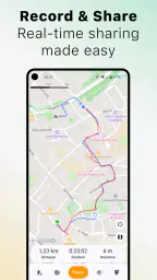 The Mantrailing App screenshot