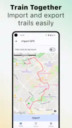 The Mantrailing App screenshot