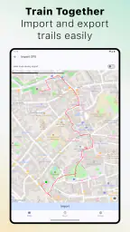 The Mantrailing App screenshot