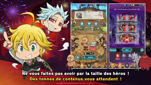 The Seven Deadly Sins: IDLE screenshot