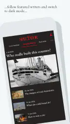The Spectator Magazine screenshot