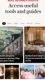 The Telegraph UK Latest News screenshot