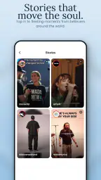 theWell Christian Social Media screenshot