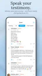 theWell Christian Social Media screenshot