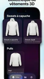 ThreadCam: Design Vêtement 3D screenshot