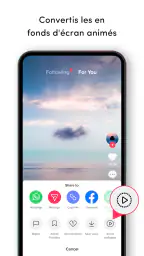 TickTock-TikTok Live Wallpaper screenshot