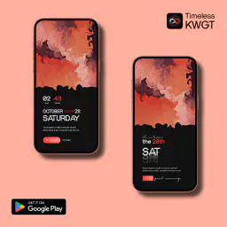 Timeless KWGT screenshot