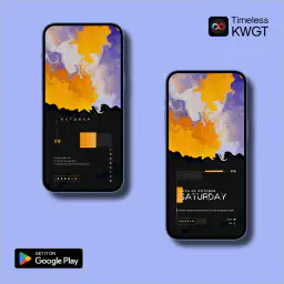 Timeless KWGT screenshot