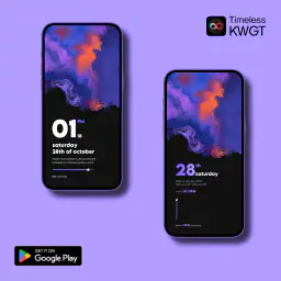 Timeless KWGT screenshot