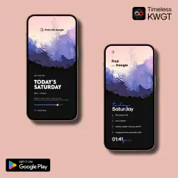 Timeless KWGT screenshot