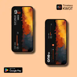 Timeless KWGT screenshot