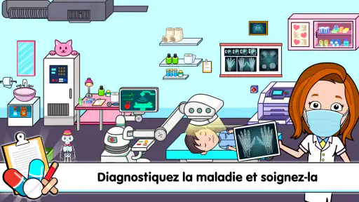 Tizi hospital jeux de docteur screenshot